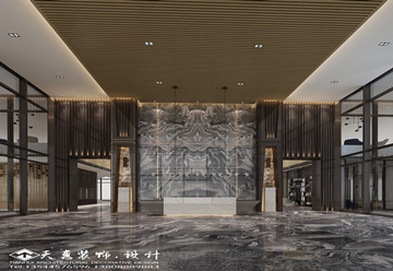 和泰地產售樓部裝修效果圖